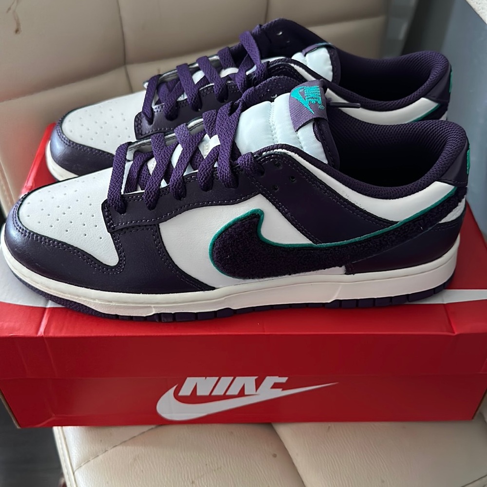 Nike Dunk Low Retro Men’s 10, Grape Brand New